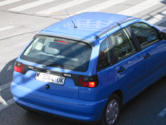 The Blue Car