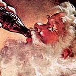 Diet Coke Santa